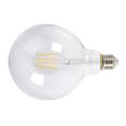 L&aacute;mpara classic DUOLEC globo G125 transp