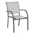 Silla aluminio/acero textilene Piazza