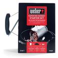 KIT CHIMENEA ENCENDIDO+2KG BRIQ.+3 PAST.